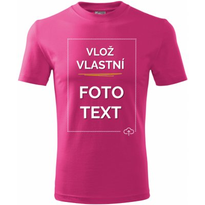 Tričko s potiskem růžová – Zboží Dáma Tričko s potiskem růžová – Zboží Dáma