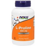 Now Foods L-Prolin 500 mg 120 rostlinných kapslí – Hledejceny.cz