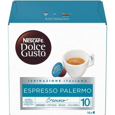 Nescafé Dolce Gusto Espresso Palermo Kávové kapsle 3 x 16 kapslí – Zbozi.Blesk.cz