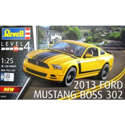 Revell 2013 Ford Mustang Boss 302Plastic Model Kit 07652 1:25 – Zboží Mobilmania