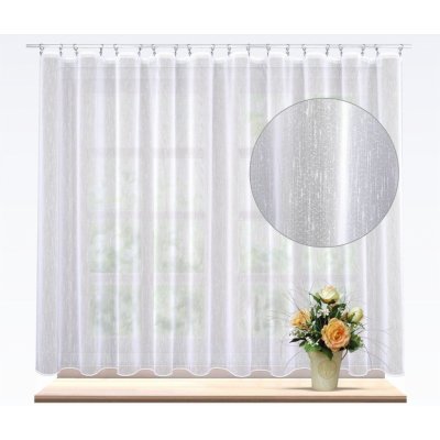 Záclona hotová IKARUS 280x250cm+stuha5cm - 280 x 250 + stuha 5cm – Hledejceny.cz