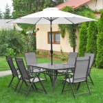 Avenberg Harmony šedo-béžová Set zahradního nábytku 8-dílný – Hledejceny.cz