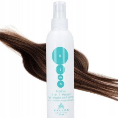 Kallos 14 in 1 Keratin Hair treatment spray 200 ml – Sleviste.cz