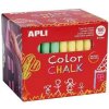 APLI Křída na tabuli mix barev 100 ks