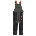 STIHL dětské kalhoty s laclem KIDS zelené černá – Zboží Dáma