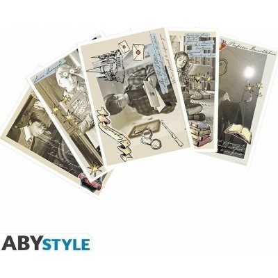 ABYstyle Sada pohlednic Harry Potter - Postavy (5 ks) – Zboží Mobilmania