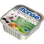 Monge Dog Fresh paštika & kousky s kuřetem & zeleninou 100 g – Hledejceny.cz