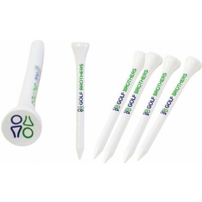 Golf Brothers bambusová týčka bílé 70 mm / 50 ks – Hledejceny.cz