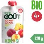 Good Gout BIO Broskev s hruškou 120 g – Zboží Mobilmania