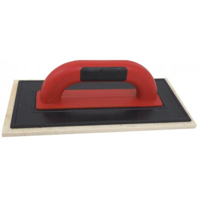 TOPTRADE filcové hladítko ABS, bílá plst, PROFESSIONAL 280 × 140 × 8 mm – Sleviste.cz