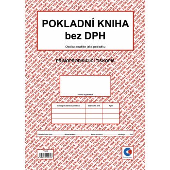 Baloušek Tisk PT238 Pokladní kniha bez DPH