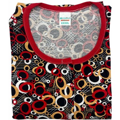 Sentia Dámské domácí haleny s kapsami ELIŠKA Červená – Zboží Mobilmania