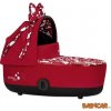 Korba a sedačka ke kočárku Cybex Mios Lux Carry Cot by Jeremy Scott PETTICOAT Red