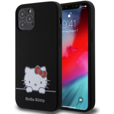 Hello Kitty Liquid Silicone Daydreaming Logo Apple iPhone 12, Apple iPhone 12 PRO černé – Zbozi.Blesk.cz