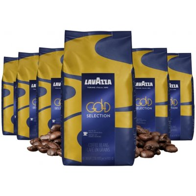 Lavazza Gold Selection zrnková 6 x 1 kg – Hledejceny.cz