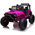Mamido elektrické autíčko jeep Brothers růžová – Sleviste.cz