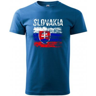 Triko SLOVAKIA rastr - světle modré – Hledejceny.cz