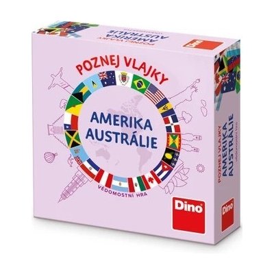 Dino Toys Poznej vlajky: Amerika a Austrálie – Zboží Mobilmania