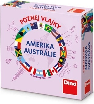 Dino Toys Poznej vlajky: Amerika a Austrálie