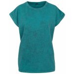 Built your Brand Acid washed Extended Modrozelená – Zbozi.Blesk.cz