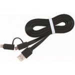 Gembird CC-USB2-AMLM-1M USB 2.0 Lightning, 1m, černý – Zboží Mobilmania