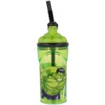 STOR Plastový kelímek Avengers hrnek Avengers Hulk 3D s brčkem 360 ml – Zbozi.Blesk.cz