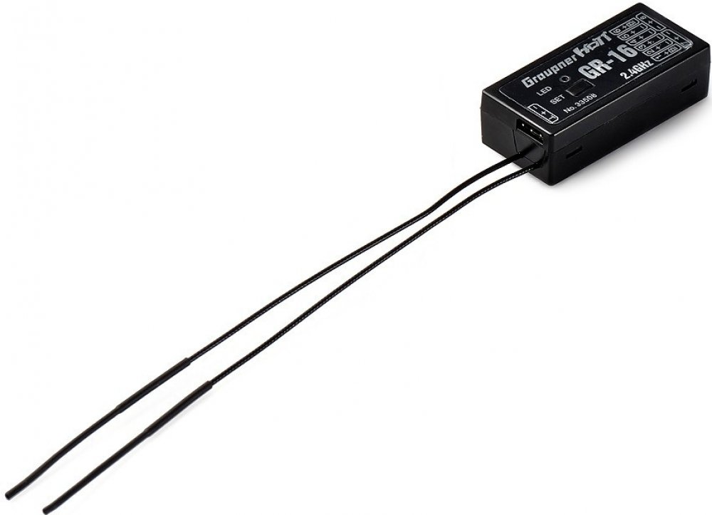 Graupner GR-16 přijímač HoTT od 2 299 Kč na Hledejceny.cz