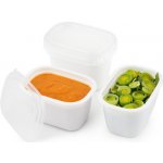 Rotho S RT1026300096 Sada boxů Freeze bílá 4 x 0,75 – Zboží Dáma