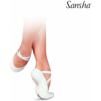 Sansha Plátěné piškoty QC2003B5Q5 bílá – Hledejceny.cz