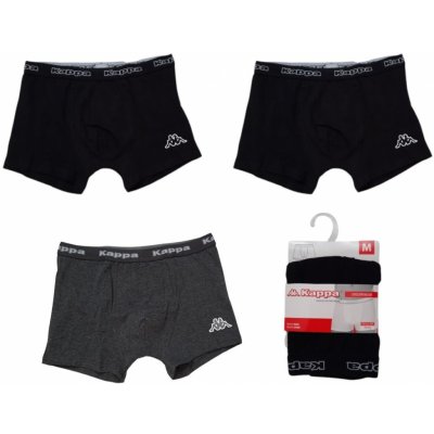 Kappa pánské boxerky černé 2 pack – Sleviste.cz