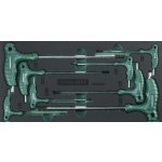 JONNESWAY Modul pěnový - klíče Imbus s kuličkou a T rukojetí, H2 - H10, 8 ks - JONNESWAY H10MB08KV – Zboží Dáma