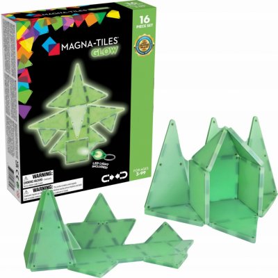 Magna-Tiles zářící ve tmě 16 ks – Zbozi.Blesk.cz