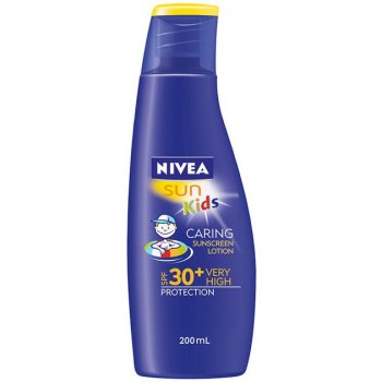 Nivea Sun Kids Caring Sun lotion na opalování SPF30+ 200 ml