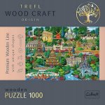 TREFL Wood Craft Origin Slavná místa Francie 1000 dílků – Hledejceny.cz