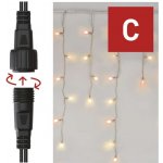 Emos D1CD01 CONNECT ICICLE 100LED 2.5M IP44 RED VNT FIREFLY – Hledejceny.cz