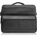 Abruzzo pánská kožená taška přes rameno na každý den černá – Zboží Dáma