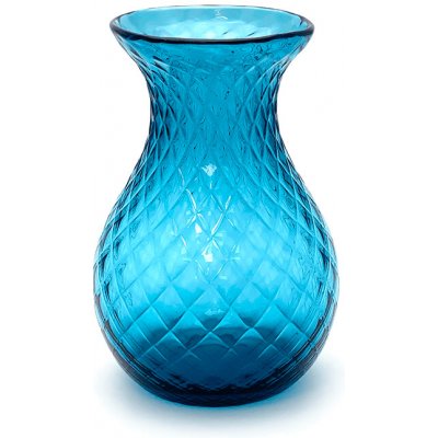 Váza 25cm - Káro - modrý kouř – Hledejceny.cz