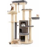 Costway dřevěné škrabadlo 95 x 68 x 173 cm – Zboží Dáma