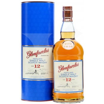 Glenfarclas 12y 43% 1 l (tuba)