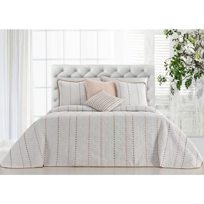 Forbyt přehoz na postel Riva smetanověbílá 240 x 260 cm – Zboží Dáma