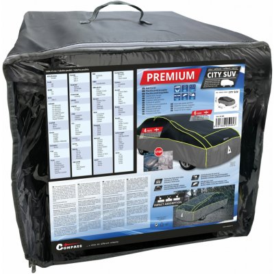 COMPASS Ochranná plachta proti kroupám PREMIUM CITY SUV 460x185x145cm – Zbozi.Blesk.cz