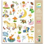 Djeco Samolepky metalické Víly a jednorožci – Zboží Dáma