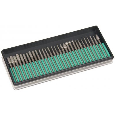 Sada diamantových fréz IGM 30 ks, stopka 3,2 mm – Zboží Dáma