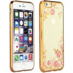 Pouzdro Forcell DIAMOND Samsung Galaxy A6 zlaté – Zboží Živě