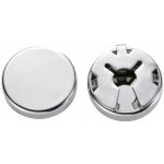 Gaira ozdoba na knoflíčky 31247 stříbrná – Zboží Dáma