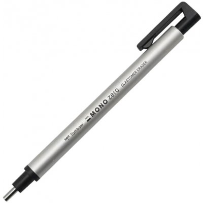 Tombow Mono Zero kulatá stříbrná – Sleviste.cz