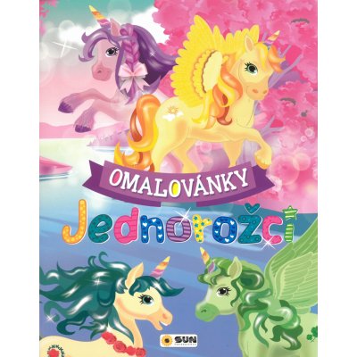 Omalovánky Jednorožci velká kniha – Zboží Dáma