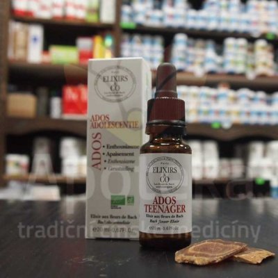 Elixirs & Co Les Fleurs de Bach kombinovaná esence Dospívající 20 ml – Hledejceny.cz