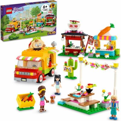 LEGO® Friends 41701 Pouliční trh s jídlem – Zboží Mobilmania