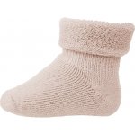 mpDenmark dětské teplé ohrnovací merino ponožky Světle růžová – Zboží Dáma